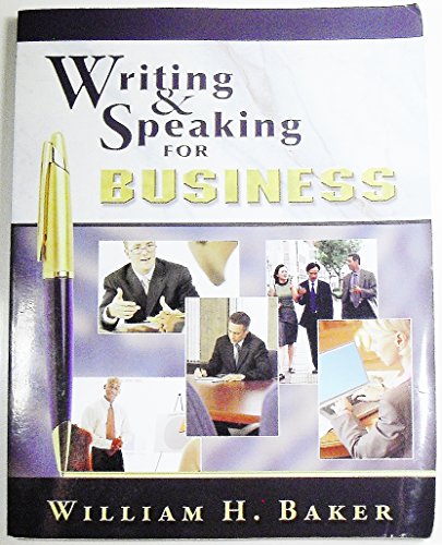 Writing & Speaking for Business