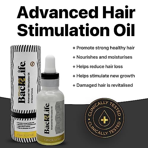 Back2Life 100% Natural Hair Stimulation & Beard Growth Oil-Get Rid of Patchy Beards & Hair-Beard serum to Moisturise, Hydrate & Condition-Repair & Rebalance Your Scalp & Regrow your Head & Beard Hair - Image 4