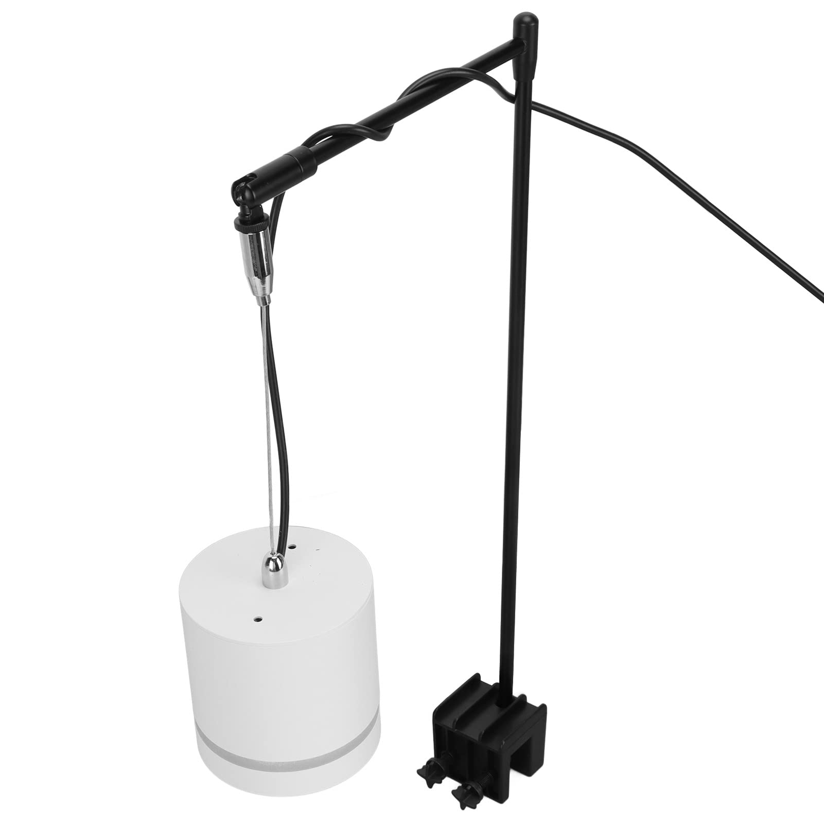 Haofy Lámpara LED para Acuario de Alto Brillo, Ajustable para Crecimiento de Plantas Acuáticas en Peceras, Aleación de Aluminio, 1 Unidad
