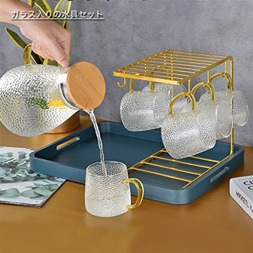 Set de Vasos de Vidrio con Asa y Diseño Martillo miniatura 3