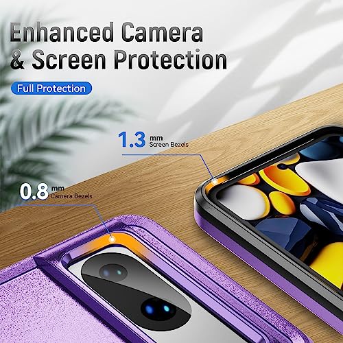 Coque Pixel 8 robuste violette protection haut de gamme - 5
