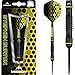 Mission Darts Stephen Burton Darts | Steel Tip | Black Titanium | Bertie, 90% Tungsten, 25g (D1652)