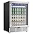 EUHOMY 24 Inch Beverage Refrigerator, 180 Can Built-in or Freestanding Beverage Cooler, Under Counter Beer Fridge with Glass Door for Soda, Water, Wine - For Kitchen, Bar or Office.
