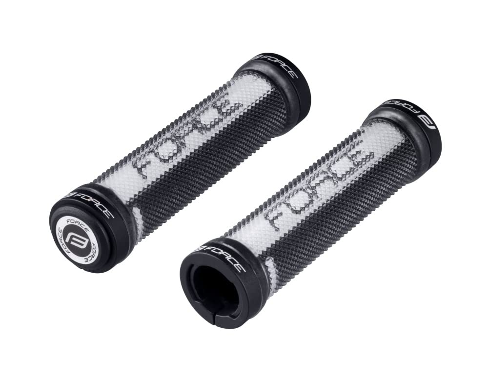 Force Fahrradgriffe Lenkergriffe, schraubbar, 128 mm, schwarz Sport & Freizeit