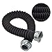 1 PC Respirator Hose Tube 0.5M Rubber Hose Universal 40mm Thread Extension Hose with Fabric Protection for Painting Sanding Welding