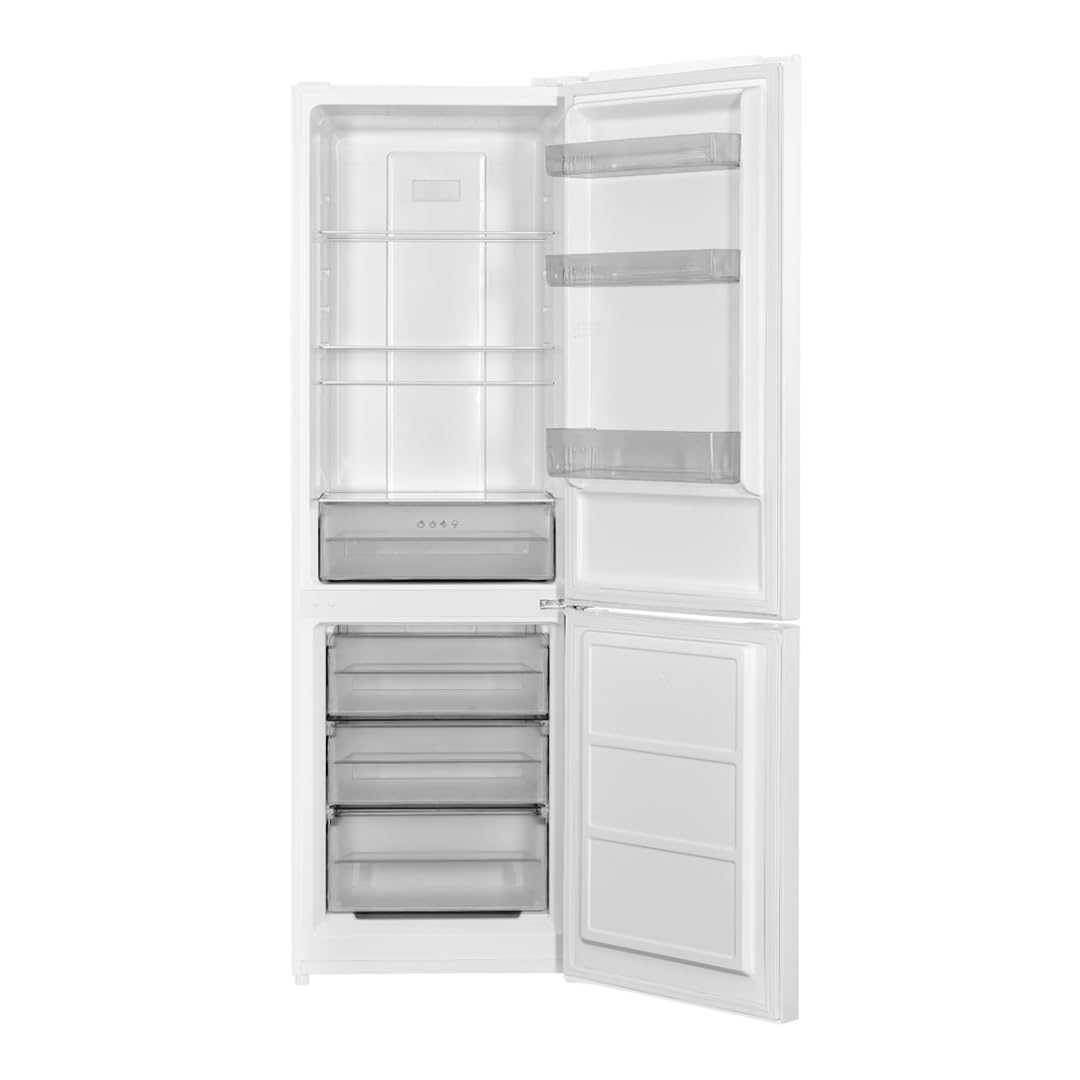 Aspes Frigorífico Combi Blanco 2 Puertas. AC185605ENFD, Capacidad 293 Litros, No Frost, Bajo Nivel Sonoro, Puerta Reversible, Apertura Tipo Uñero, Clasificación Energética E