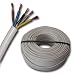 Produktbild Herdanschlussleitung - Herdanschlusskabel - H05VV-F 5G2,5 mm² - 5 Meter - weiß - 5x2,5 mm²