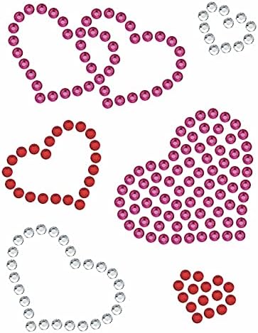 Magnetic Rhinestone Template(s) - Hearts image 5