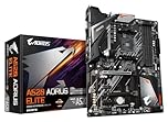 GIGABYTE Carte mère A520 AORUS Elite - Compatible avec Les processeurs AMD Ryzen série 5000 AM4, VRM numérique Pur 5+3 Phases, jusqu'à 4733MHz DDR4 (OC), PCIe 3.0 x4 M.2, LAN GbE, USB 3.2 Gen2