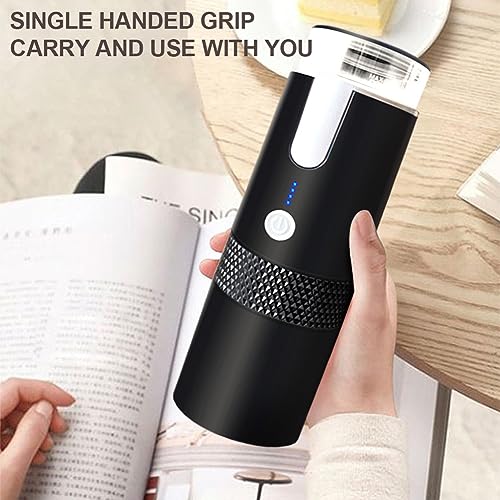 Image of 170ml Capsule Coffee Machine Wireless Espresso Maker Car Coffee Machine Rechargeable for Capsules & Grounds Coffee for Camping, Traveling, Hiking