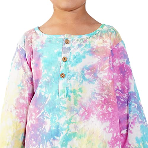 Image of Cotton Night Suit for Boys & Girls | Kids Pajama Set | Baby Girls Top-Pant Set | Kids Dress
