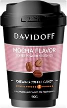 Davidoff Mocha Coffee Candy | Premium Coffee Flavoured Hard Candy | Smooth & Aromatic Taste | 50gm