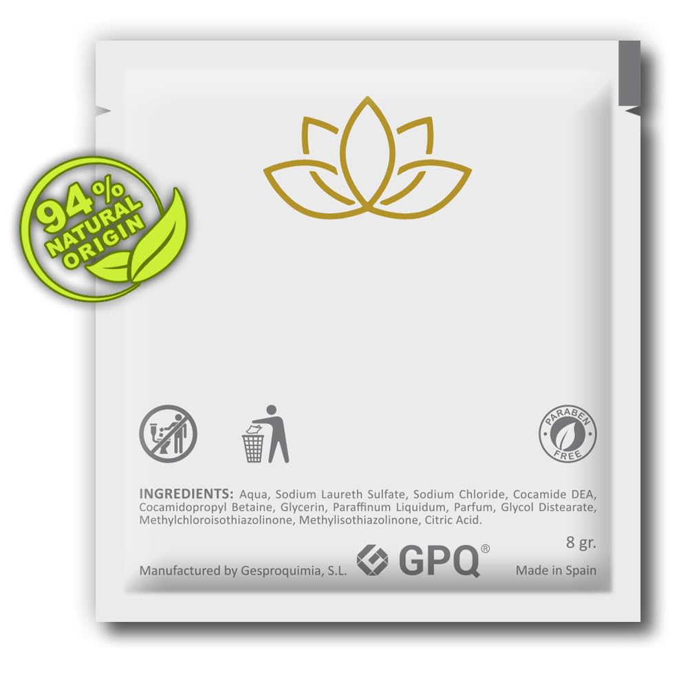 Gel & Champú GOLD | 400 und. x 8gr. | Hotel, B&B, Casa Rural, Gym