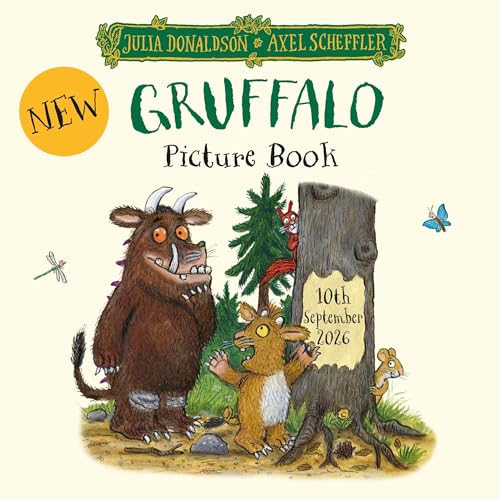 New Gruffalo Picture Book cover art