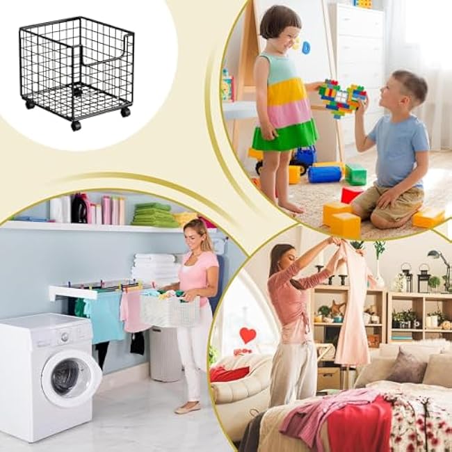 Rustproof Rolling Storage Cart, Mobile Kitchen Organizer with Multiple Shelves and Large Capacity, Ideal for Pantry, Bathroom, Laundry, Bar, or Indoor Outdoor Storage and Home Organization Solutions-ONEmeLWc