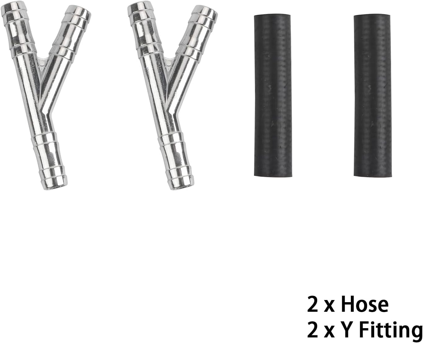 47238HP Aluminum Heater Hose Repair Kit Y Connector Fits for Dodge Grand Caravan Journey Chrysler Town & Country Ford Expedition F150 Lincoln Replaces# 05058551AE 4677603AK