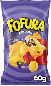 Salgadinho Concha Churrasco Fofura 60G