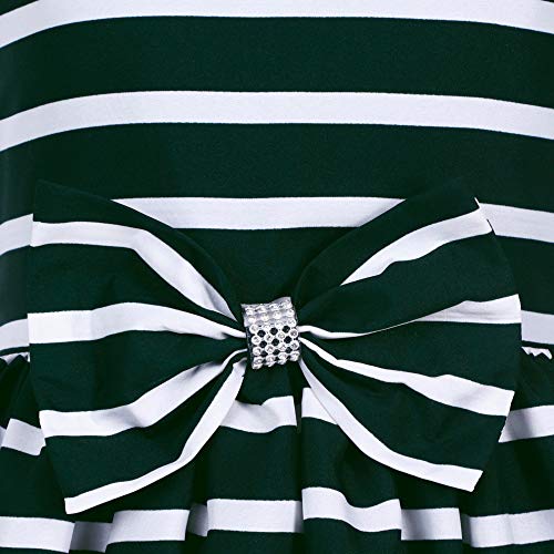 Image of Casual Frock for Baby Girls,Blue Printed and Olive Printed,Pack of 2