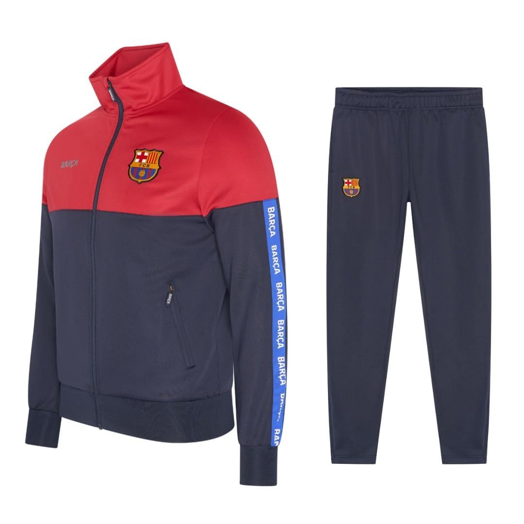 Dres FC Barcelona Męski - Rozmiar S do XXL - Sezon 2024/2025 - Czarny - Dres Piłkarski - Oficjalne Gadżety