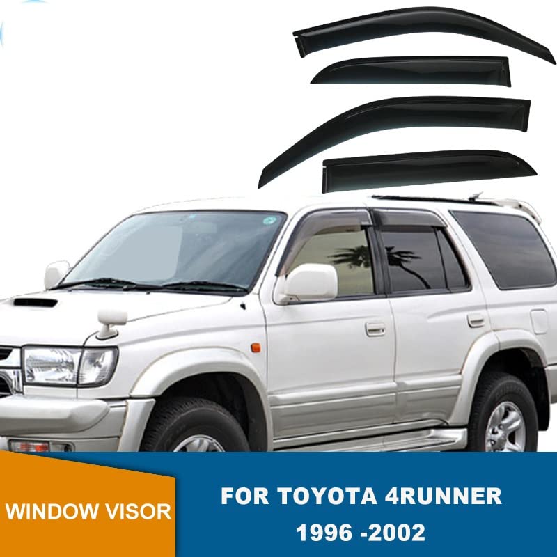 Fits 96-02 Toyota 4Runner In-Channel Window Visor Acrylic - Foto 9