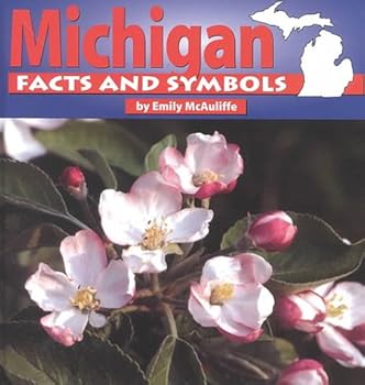 Hardcover Michigan Facts and Symbols Book