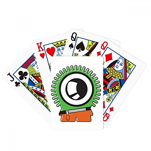 Universo y Alien Green Alien Poker Jugando Magic Card Fun Juego de mesa