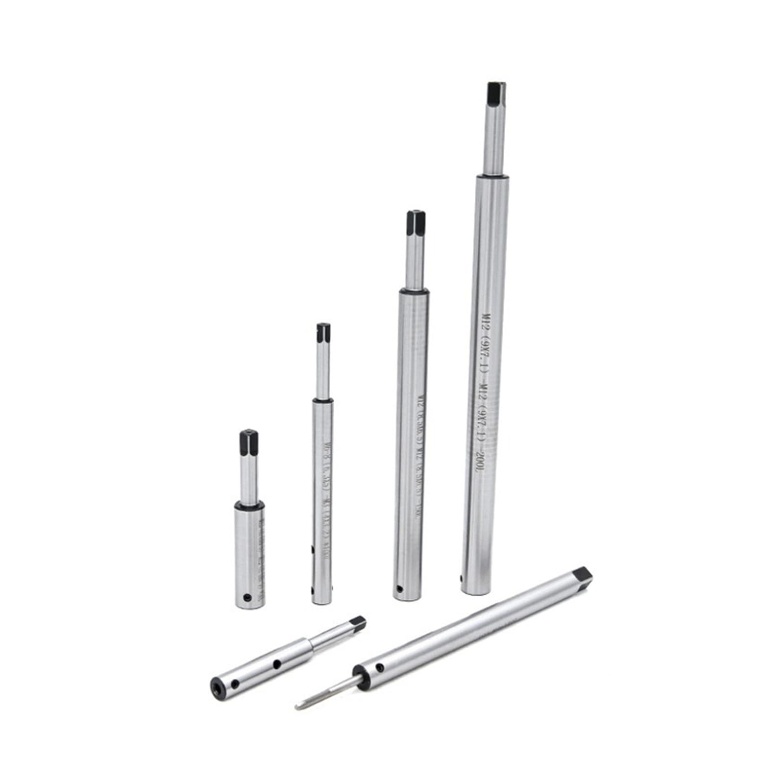 portamachos de extensión Varilla de extensión de grifo, potencia de rosca M3m4m5m6m8m12m116m18m20jisiso(M6-100L)
