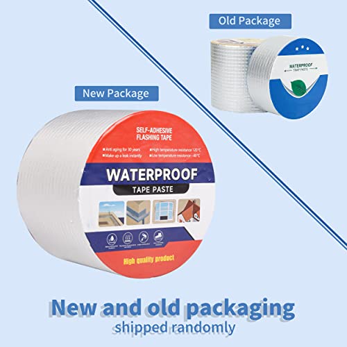 LFGUD Waterproof Tape for Leaks Aluminum Butyl Tape with Adhesive for RV Repair, Glass Repairs, Air Mattress Patch, Window Caulking, Boat Sealing, Roof Patching 4in x 32.8ft by LFGUD - Image 8