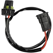 H11 H8 to 9005 9006 Female Headlight Fog Light Adapter Connector Wire Harness Compatible Conversion1PC