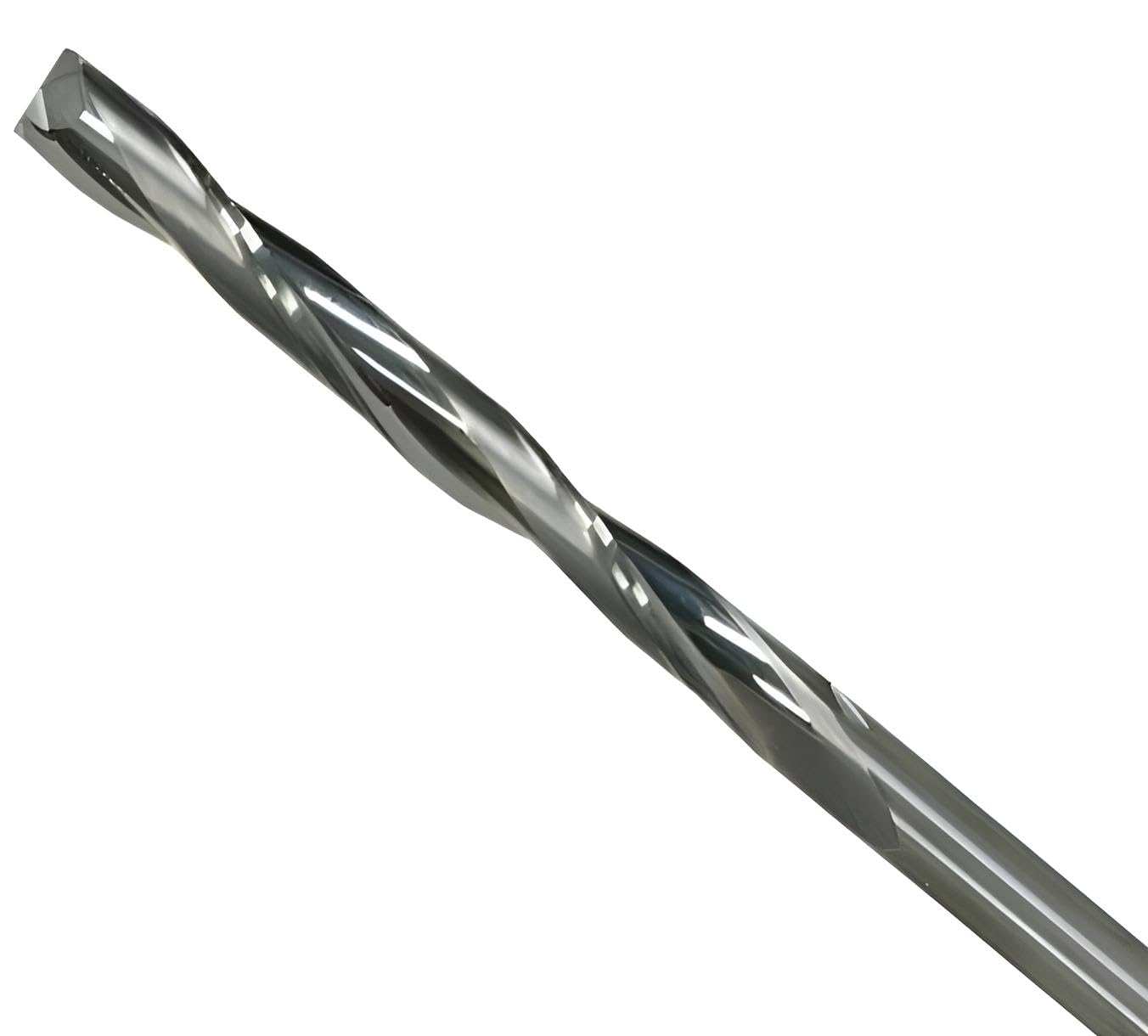 VHM - Fresa extra lunga, Z=2, lucidata, Ø 4 x 45 / 5 x 55 / 6 x 55 mm per schiuma (4,0 x 45 x 80 - d2 = 4 mm)