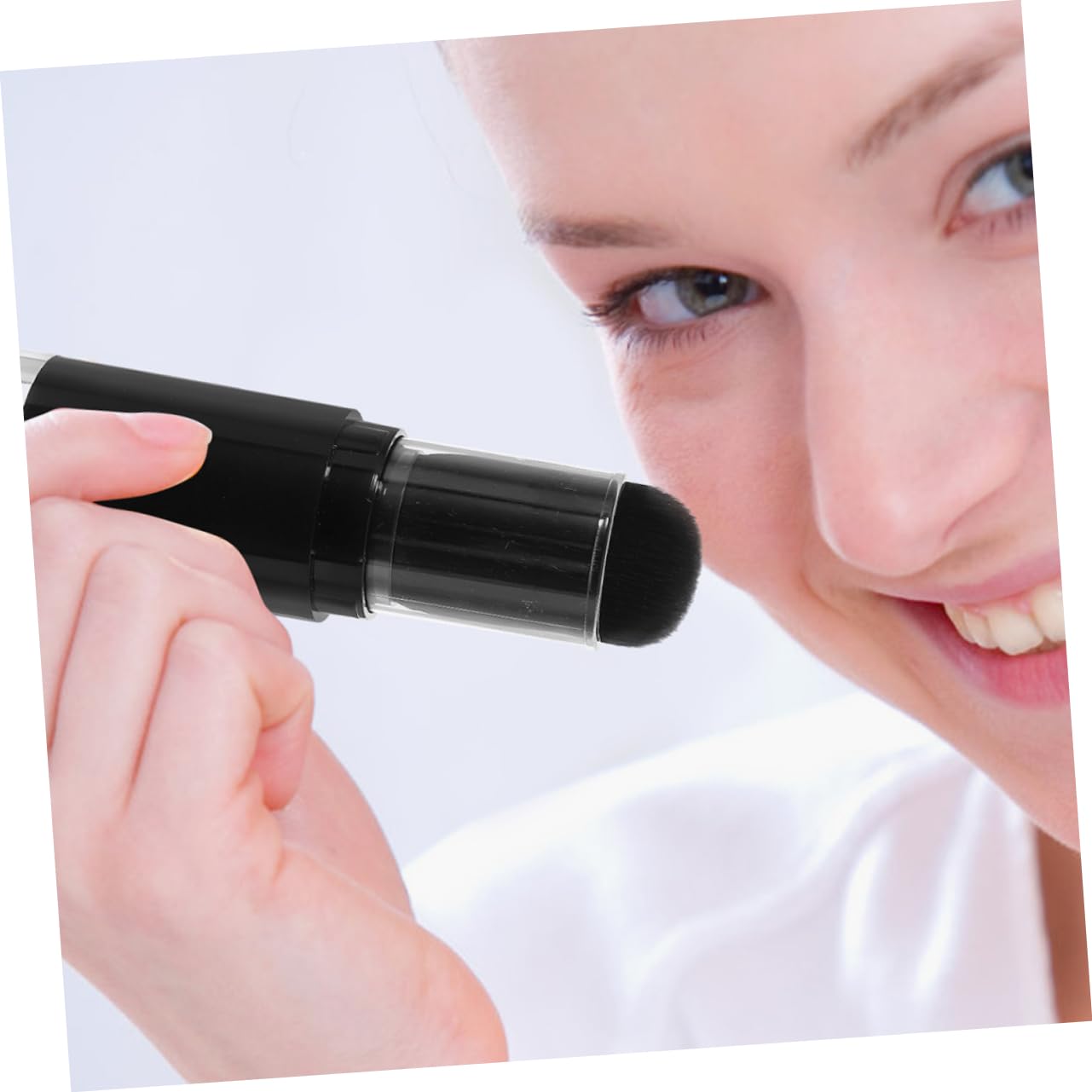 Baluue 10pezzi Con Dispenser e Blush Portatile Per e Ritocchi Design Innovativo Per Applicazione Cosmetici