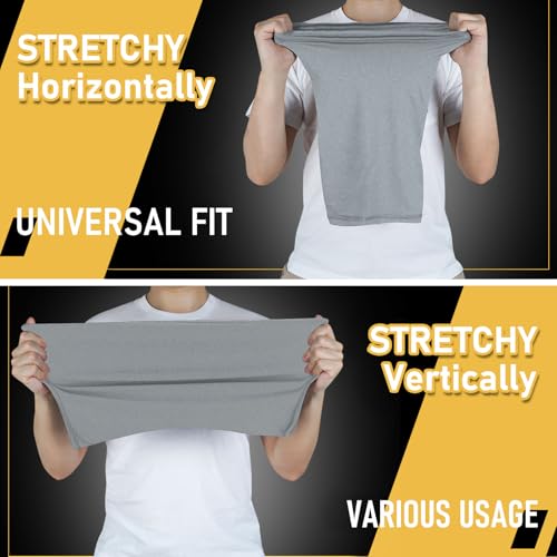 Image of TICONN Neck Gaiter Face Cover Scarf, Neck Warmer Breathable Sun & Wind-proof for Skiing Fishing Hiking Cycling