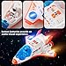 Wbzle Educational & Interactive Rockets for Kids | STEM Space Kids | Space Launch Set for Toddler Toys Boys 4-5 & Boys Toys 6-8 Years Old