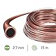 Oregon 564843 Techni 280° Mähfaden mit rundem Querschnitt, 2,7 mm, 15 m