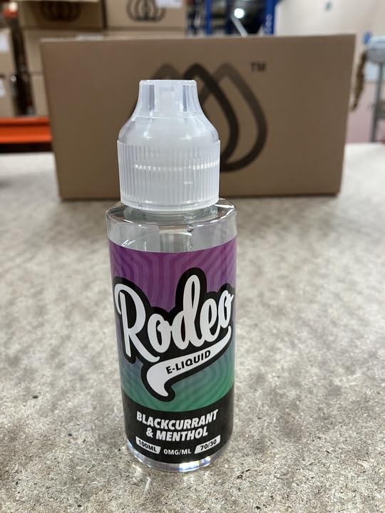 Double Pack - 2 x 100ml Cassis & Menthol E-liquide, 70/30, Vape Juice  E-Liquide