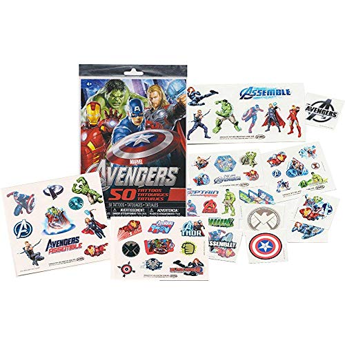 Marvel's Avengers, 50 Temporary Tattoos