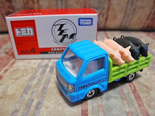 トミカ イベントモデル スズキ キャリィ ぶた運搬トラック 10台セット トミカイベントモデル スズキ キャリィ ぶた運搬トラック - YouTube