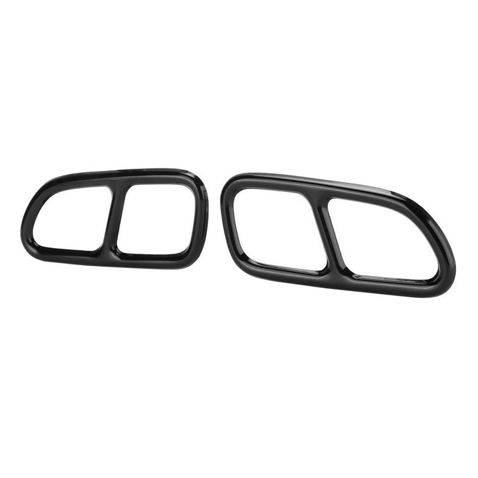 Silenciador Escape Reemplazo Salida Marco Cuádruple Embellecedor Punta Escape para Mercedes para Benz CLA SLK R172 SL R231 Escape Sonido Turbo