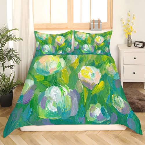 Housse de couette 200x200 verte pour transformer votre chambre