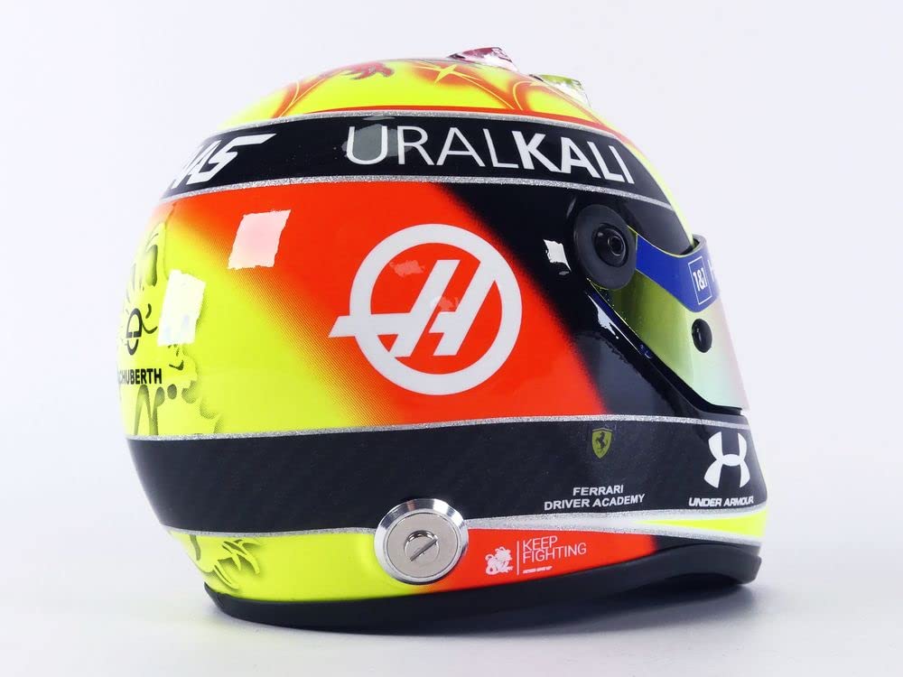 Mini Helmet- Miniaturowy samochód kolekcjonerski, MKS-MH-2-2021-R, żółty/czarny