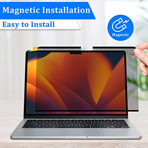 Filtro de Privacidad LanQii Magnético para MacBook Pro y Air de 13 Pulgadas 6