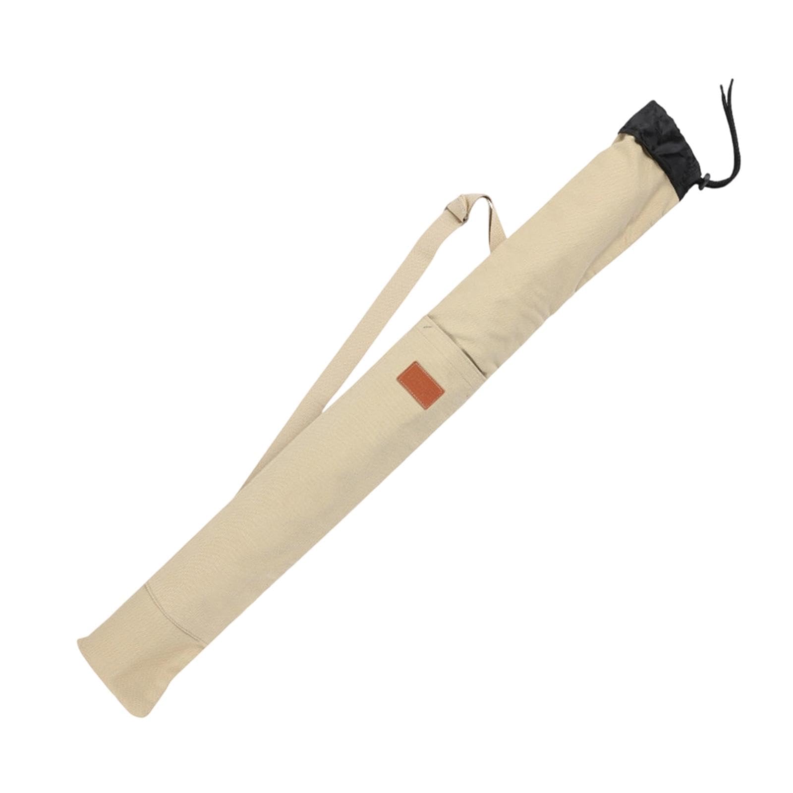 harayaa Fishing Bag Durable Foldable Fishing Tackle Bag Camping Canvas Case Holder Travel Boxes Sunshades Fishing Tackle Bag, 140cm Beige2 — image 1