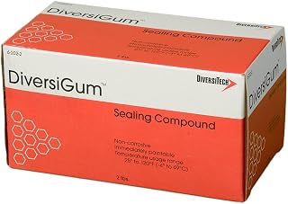 Diversitech DiversiGum Sealing Compound 1lb Slug (6-202-1) - HVAC Foundation & Refrigeration Tube Sealant, Made in USA