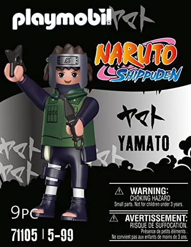 Playmobil 71105 Yamato - Naruto - Héros Issu de la série d'anime - pour reconstituer des scènes légendaires ou Inventer de Nouvelles Histoires - Dès 5 Ans