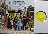 Mandoline SÄNGERCHOR DEUTSCHE POST KASSEL / Kasseler Mandolinen-Orchester / 1982 / Bildhülle mit ORIGINAL illustrierter 2seitiger Chor-Geschichte incl. Mitgliederliste / HERKULES RECORDS # ETST 025 / Deutsche Pressung / 12\