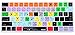 Produktbild XSKN For Magic Keyboard Shortcut Ableton Live Tastaturabdeckung, langlebige Ableton Hotkeys Silikon Tastatur Skin für Apple Magic Keyboard (MLA22LL/A, MLA22B/A)