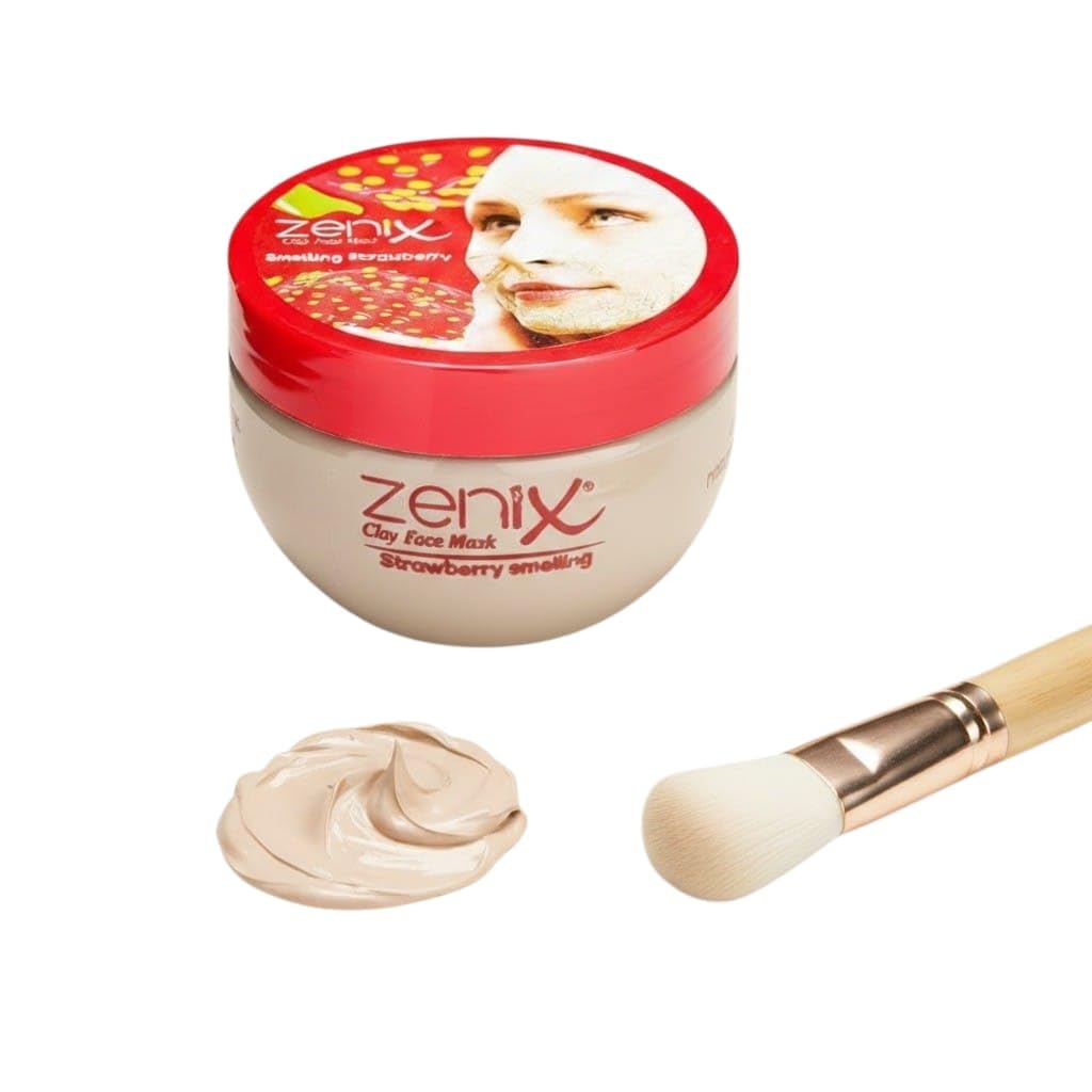 ZENİX KİL YÜZ MASKESİ ÇİLEK – 350G