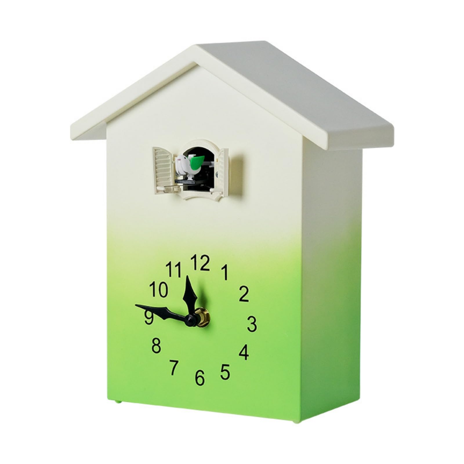 Shurhome Cuckoos Clock Wall Clock, Bird Voice Call Design Clocks Pendulums House Art Living Room Decors House Art