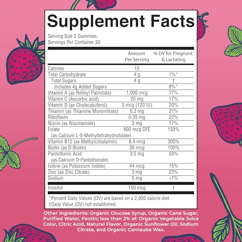 image for MaryRuth Organics Prenatal Vitamins for Women | USDA Organic Prenatal 