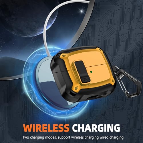 Image of Compatible with Samsung Galaxy Buds3 FE (2025) / Buds3 Pro (2024) / Buds 3 Case (2024) with Secure Lock Clip & Cleaning kit